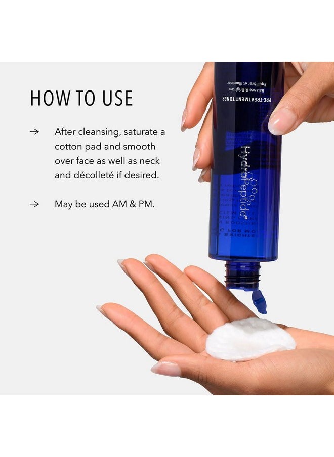 HydroPeptide Pre-Treatment Toner, Balance and Youthful, Refreshed Appearance, 6.76 Ounce