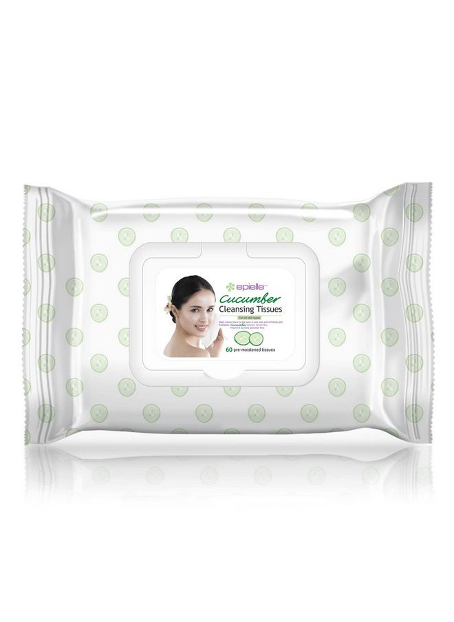 Epielle OG Makeup Remover Cleansing Wipes | Gentle for All Skin Types | Daily Facial Towelettes | Ideal Beauty Gift, Spa Day Set | 4-Pack | Korean Skincare