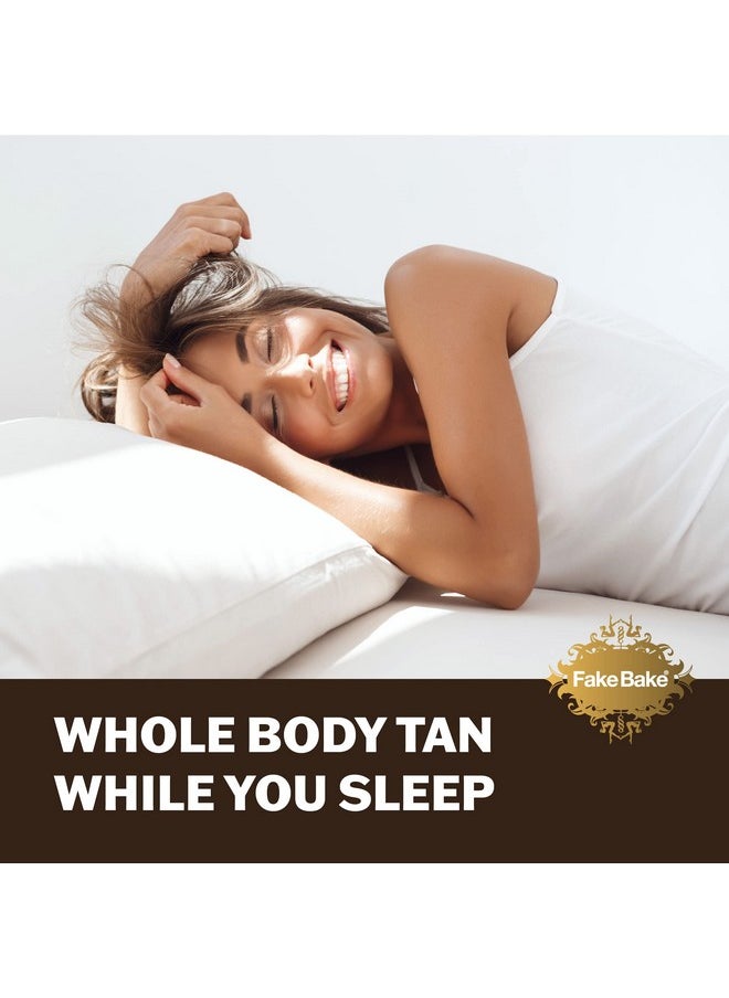 Fake Bake Original Self-Tanning Lotion Lasting Natural Looking Sunless Tanner For All Skin Tones Women & Men - Streak Free, Flawless Glow Includes Gloves For Easy Application - 6 oz