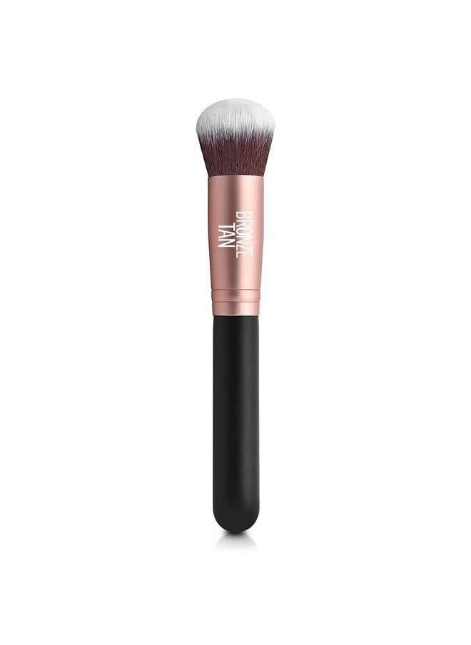 Bronze Tan Self Tanning Brush for Face and Kabuki Self Tanner Brush for Sunless Tanner - Self Tan Applicator for Face - Self Tanning Face Brush - Substitute for Face Tanning Mitt