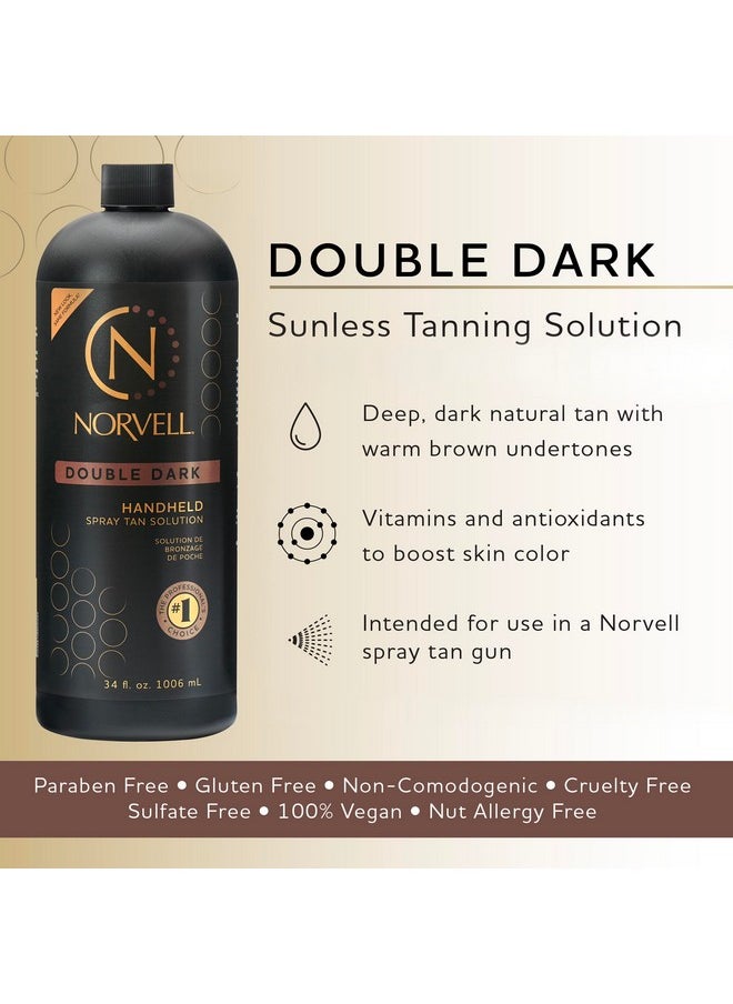 Norvell Premium Sunless Tanning Solution - Double Dark, 34 fl.oz.