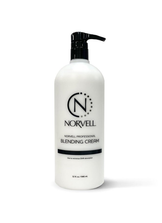 Norvell Pro Blending DHA Barrier Cream For Spray Tanning, 32 Fl. Oz.