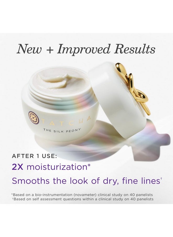 TATCHA The Silk Peony Melting Under Eye Cream | Hydration with Line-Smoothing Eye Cream for Wrinkles and Hydration | 15 ml / 0.5 oz