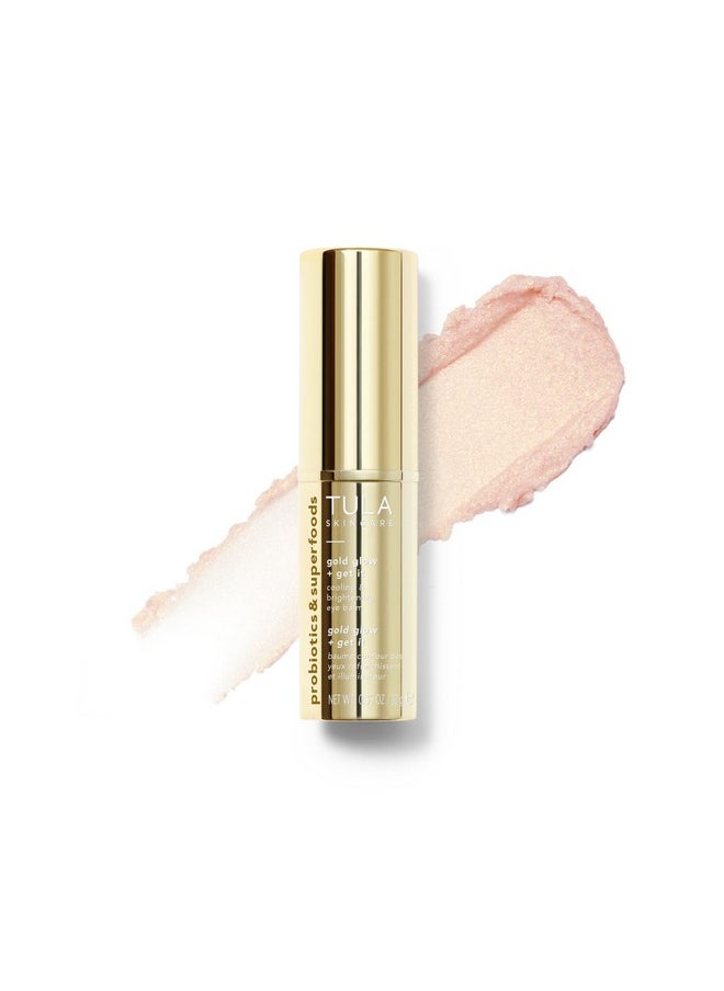 TULA Skin Care Greatest Hits Skincare Discovery Kit, Includes Gold Glow & Get It Eye Balm 0.35 oz., The Cult Classic Cleanser 50ml, 24-7 Moisture Hydrating Day & Night Cream 15ml, 3-Piece Kit