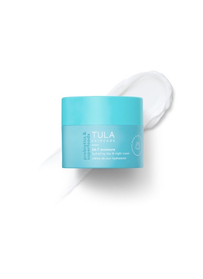 TULA Skin Care Greatest Hits Skincare Discovery Kit, Includes Gold Glow & Get It Eye Balm 0.35 oz., The Cult Classic Cleanser 50ml, 24-7 Moisture Hydrating Day & Night Cream 15ml, 3-Piece Kit
