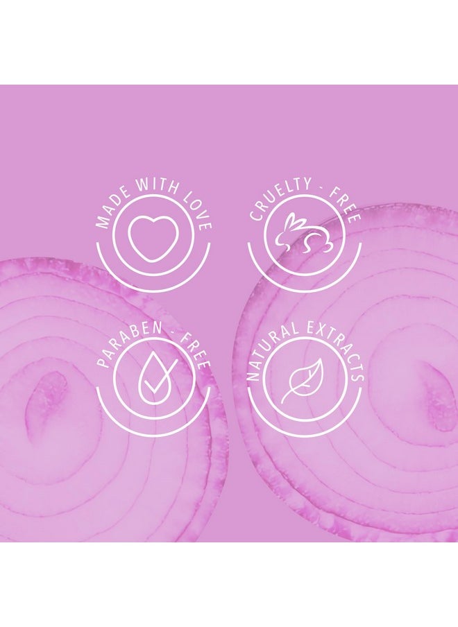 Anyeluz Onion Shampoo and Conditioner Set - Enriched with Onion Extract and Biotin, Cleanses and Reduces Oiliness, Strengthens and Revitalizes, Suitable for All Hair Types