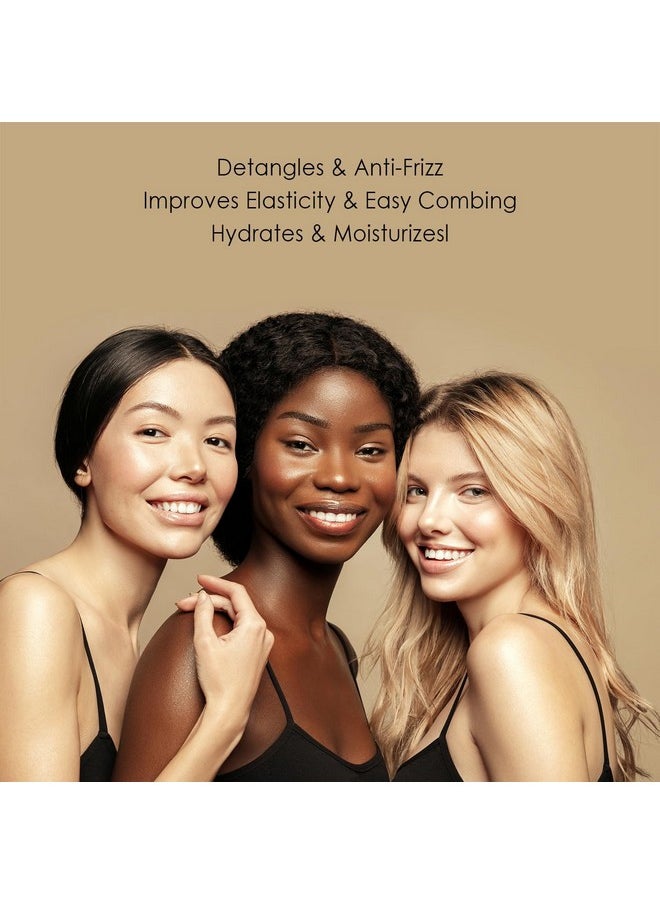 Awesome Human Hair Wig Shampoo & Conditioner, Premium set of 3, Promoting Silkiness, Shine & Freshness I Preventing Dryness (7 fl oz, 2.3 fl oz travel size)