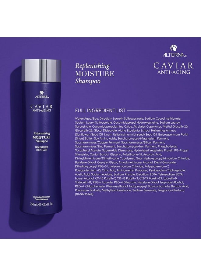 Alterna Caviar Anti-Aging Replenishing Moisture Shampoo/ Conditioner, 16.5 fl. Oz (Pack of 2)