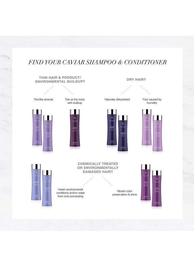 Alterna Caviar Anti-Aging Replenishing Moisture Shampoo/ Conditioner, 16.5 fl. Oz (Pack of 2)
