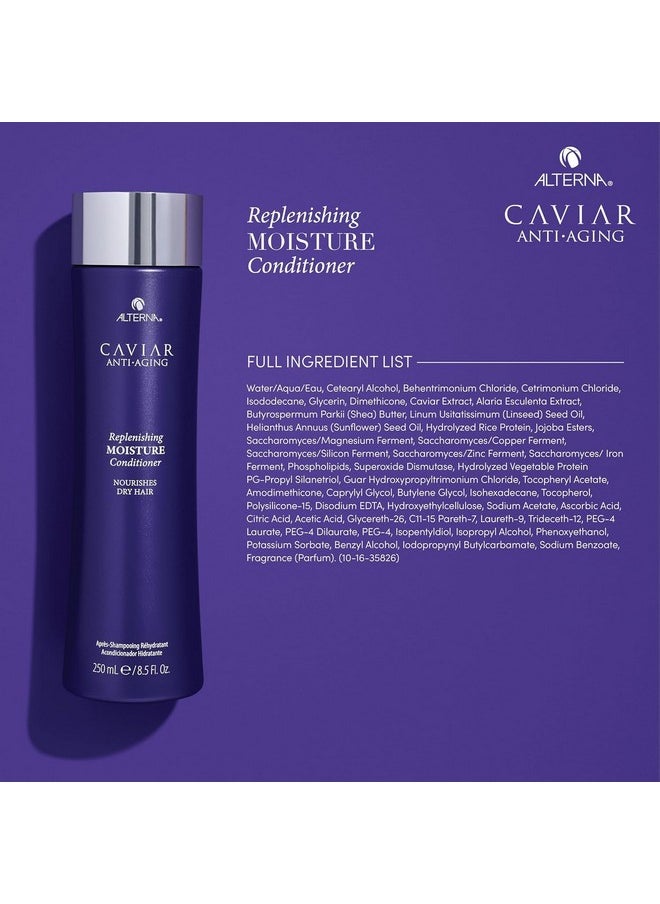 Alterna Caviar Anti-Aging Replenishing Moisture Shampoo/ Conditioner, 16.5 fl. Oz (Pack of 2)