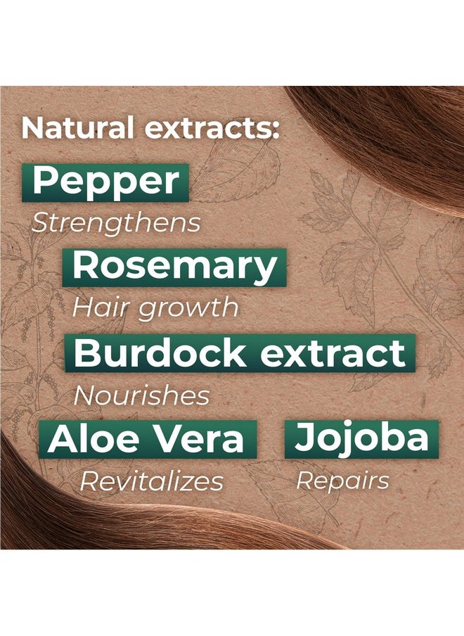 Tio Nacho Mexican Herbs Strengthening Shampoo and Conditioner Set with Royal Jelly - 14 fl oz Each | Nourishing Aloe Vera, Jojoba, Rosemary Formula for Strong, Vibrant Hair
