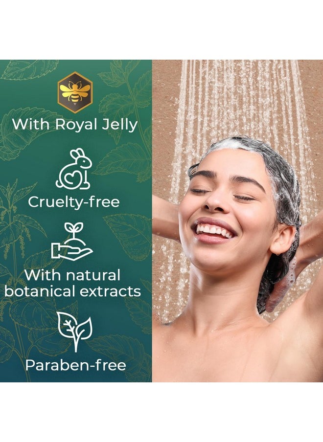 Tio Nacho Mexican Herbs Strengthening Shampoo and Conditioner Set with Royal Jelly - 14 fl oz Each | Nourishing Aloe Vera, Jojoba, Rosemary Formula for Strong, Vibrant Hair
