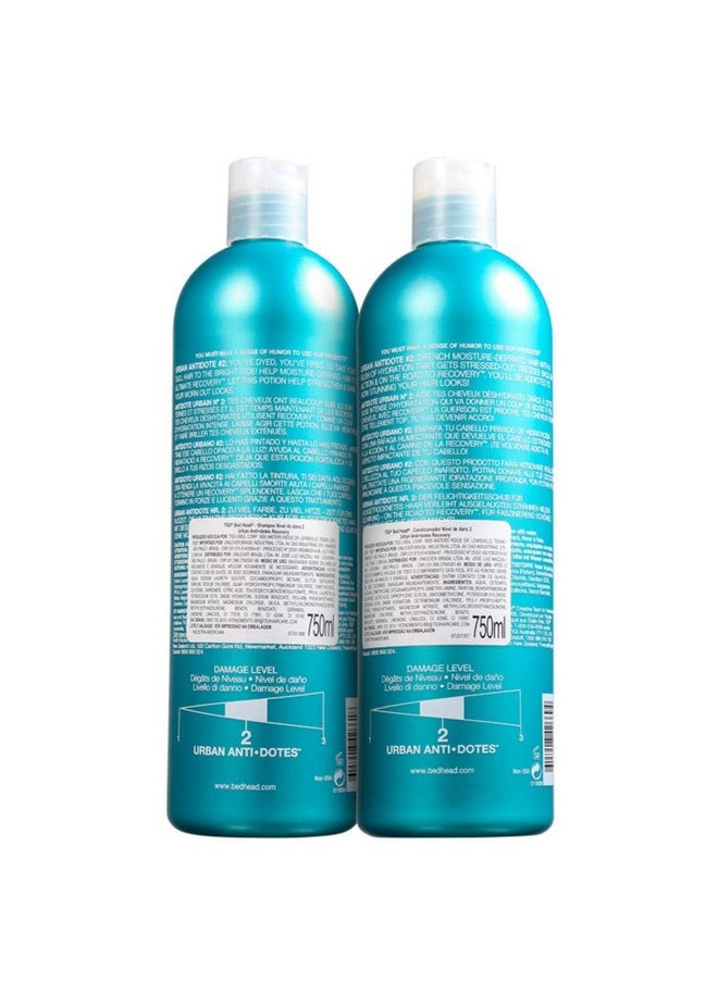 شامبو وبلسم بيد هيد أوربان أنتي-دوت بي إف زد أو في زد ريسكيوري من تيجي، ثنائي التلف، مستوى 2، 25.36 أونصة، وحدتان
