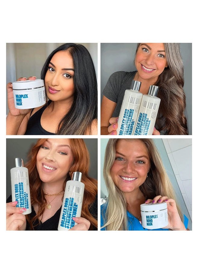 Boldplex 3, 4 & 5 Bond Restore Treatment, Shampoo & Conditioner Trio Gift Set - Hydrating Protein Formula, Strengthens Dry & Damaged Hair, Repairs Breakages & Split Ends. Vegan & Cruelty Free.