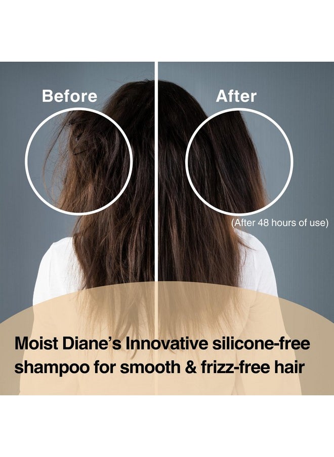 Moist Diane Hair Shampoo and Conditioner Set for Women & Men, Natural Keratin Protein Haircare, Japanese Hydrating Moisturizing Hair & Scalp Hair Care Set, Silicone& Sulfate Free, Extra Volume& Scalp