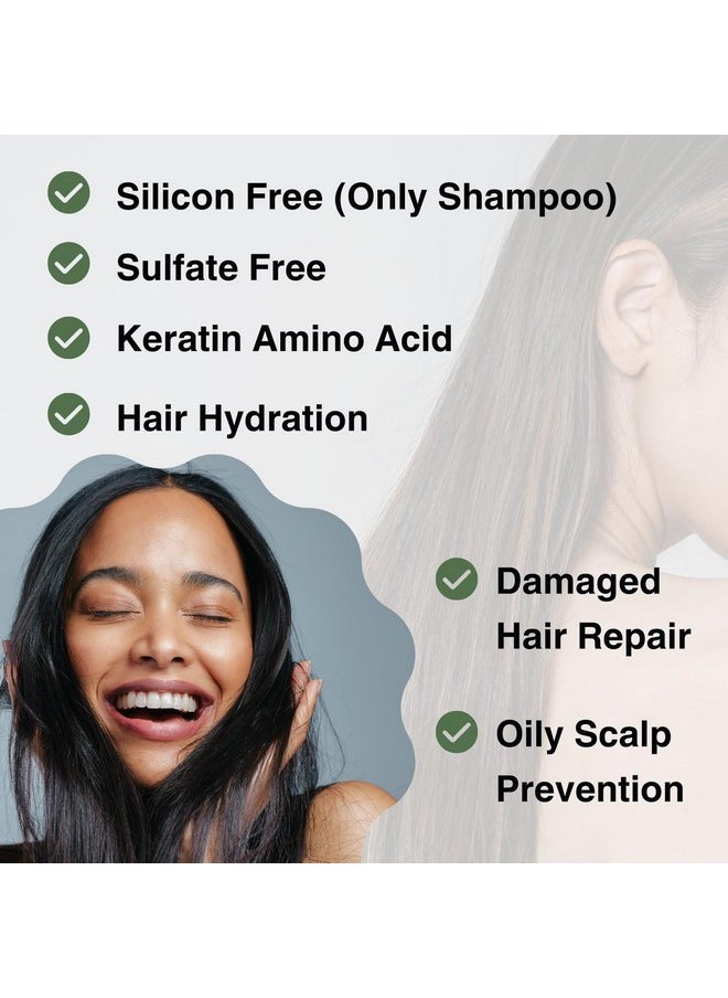 Moist Diane Hair Shampoo and Conditioner Set for Women & Men, Natural Keratin Protein Haircare, Japanese Hydrating Moisturizing Hair & Scalp Hair Care Set, Silicone& Sulfate Free, Extra Volume& Scalp