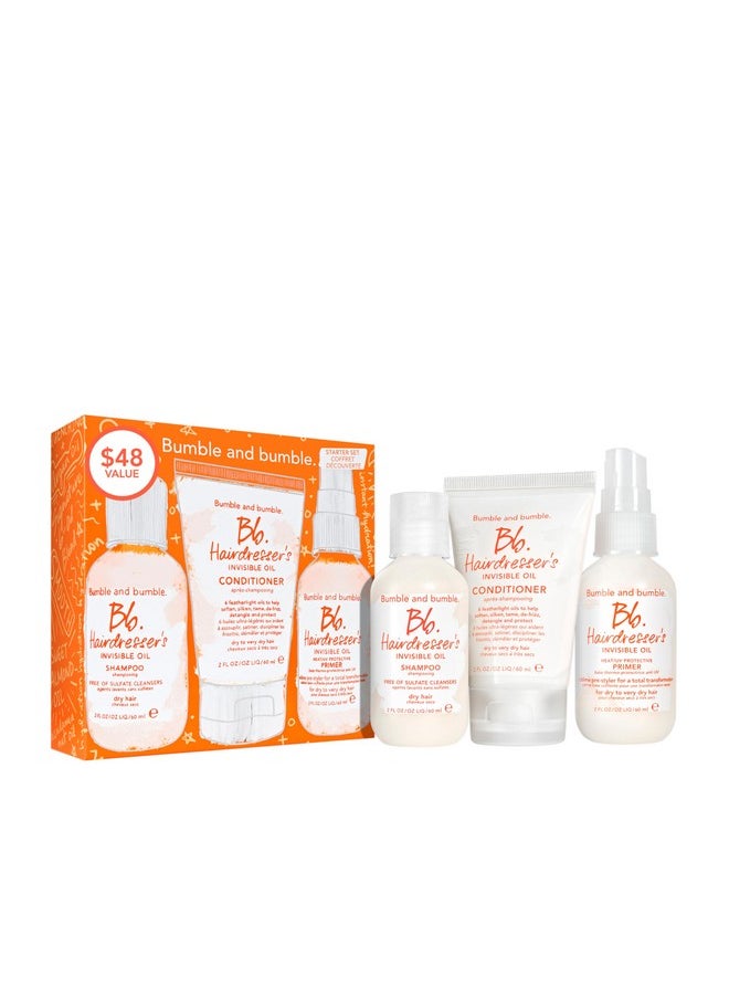 Bumble and bumble. Hairdresser's Invisible Oil Starter Set, 2 Fl Oz