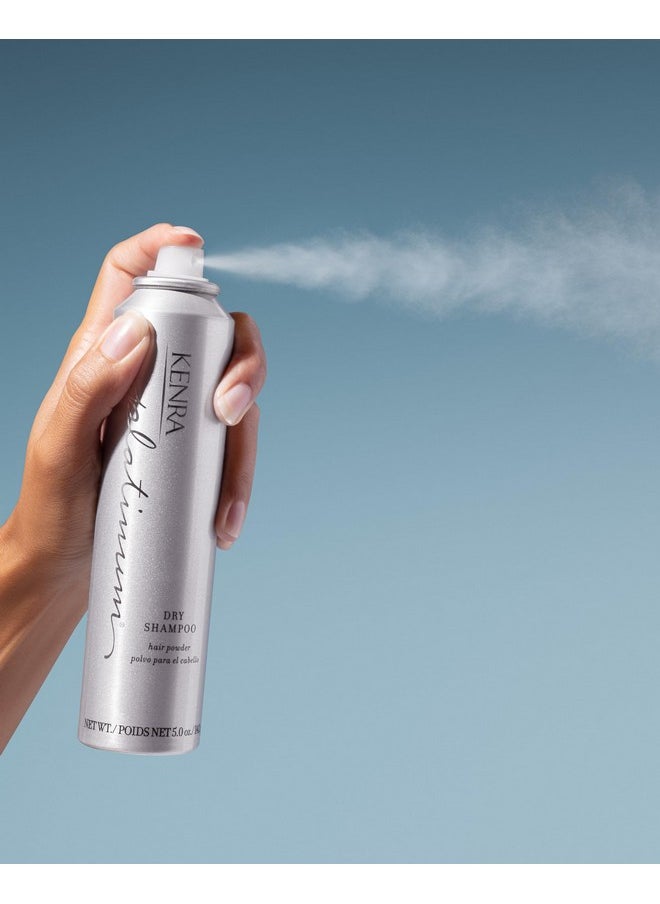 Kenra Platinum Dry Shampoo | Oil Absorbing Spray | Instantly Revives & Refreshes Hair | Saves Time & Extends Blowouts | All Hair Types | 5 oz