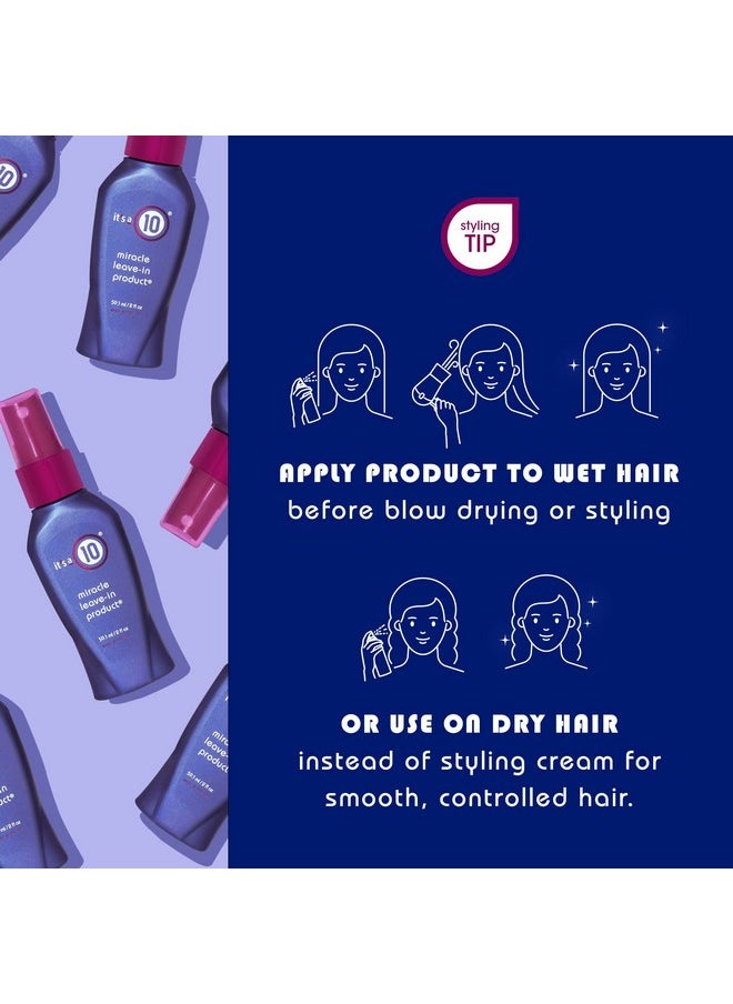 It's a 10 Haircare Miracle Leave-In Product, 2 fl. oz. (Pack of 2)