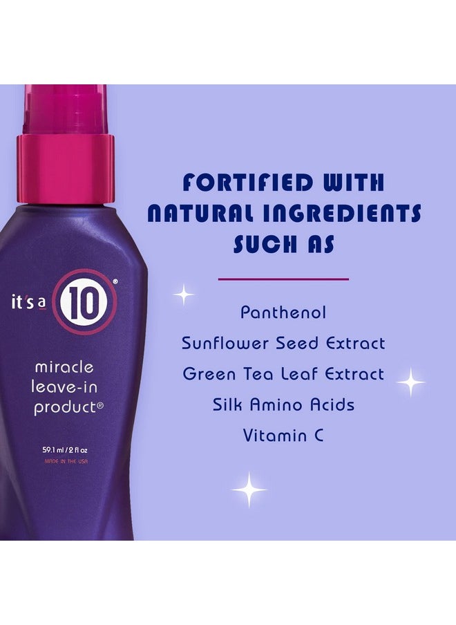 It's a 10 Haircare Miracle Leave-In Product, 2 fl. oz. (Pack of 2)