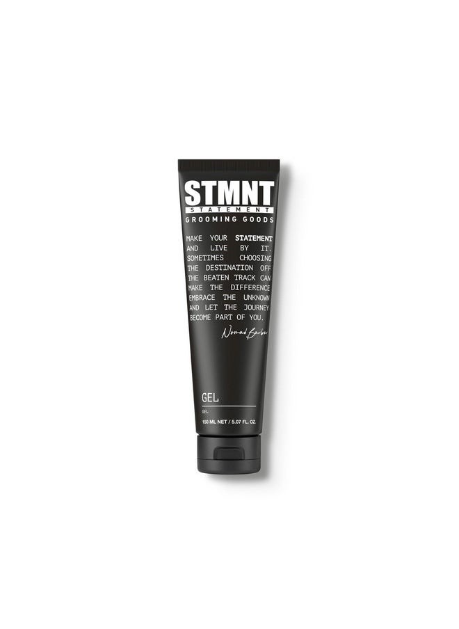 STMNT Grooming Goods Gel, 5.07 oz | Strong Definition | Long-Lasting Hold | Satin-Like, Semi-Matte Finish | Easy Wash Out