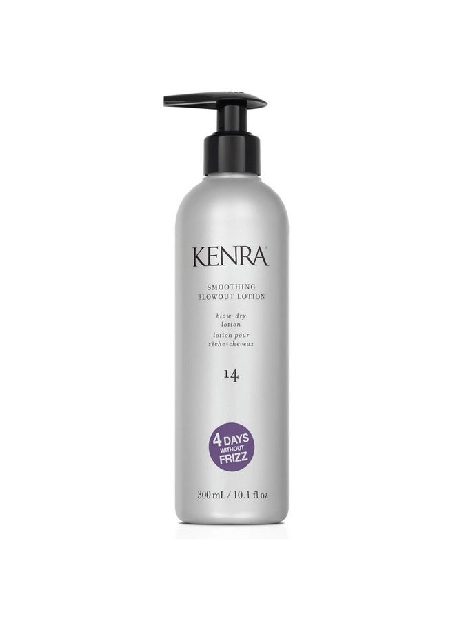 Kenra Smoothing Blowout Lotion 14 | Ultra-Fine Blowout Spray | Up To 4 Days Without Frizz | Enhances Smoothness & Manageability Of A Blowout | Thermal Protection | Medium To Coarse Hair | 10.1 fl. Oz