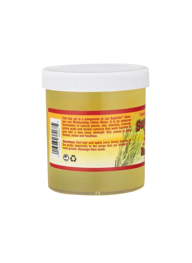 Genuine African Formula SuperGro Extra Hold Gel for Natural Hair Styling - 16 oz