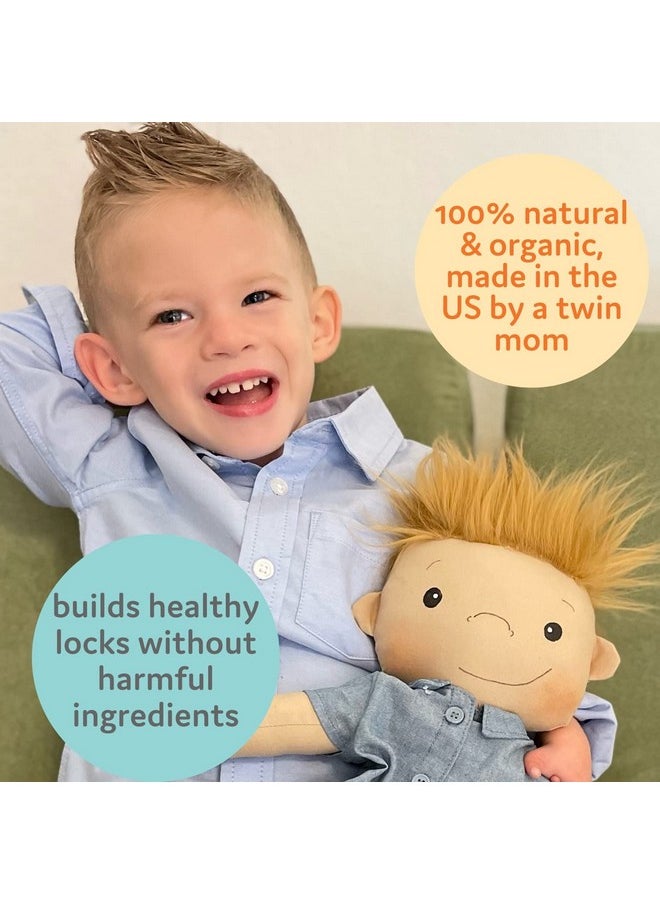 T is for Tame - Kids Hair Styling Gel, All-Natural Alcohol-Free Hair Gel for Kids & Toddlers, 2023 Launch Date (3.38 Fl Oz Pack of 1)