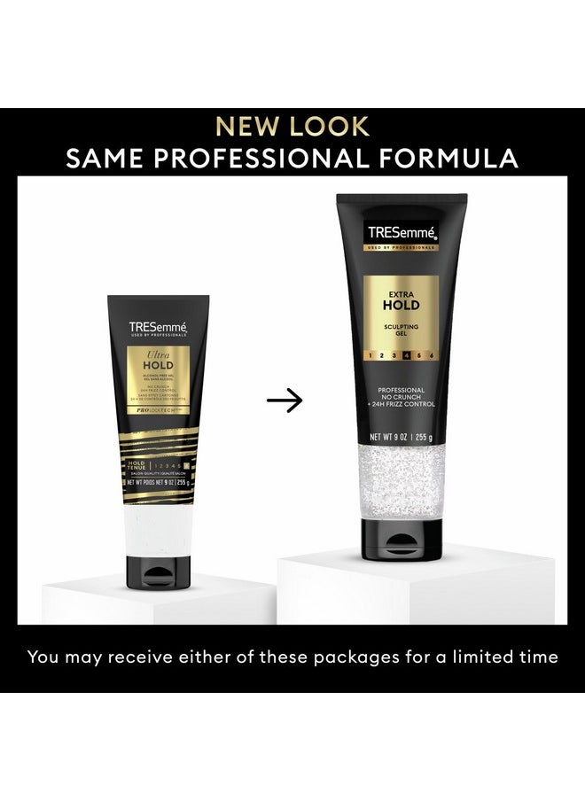 TRESemmé Alcohol-Free Gel Ultra Hold for 24H Frizz Control, with Pro Lock Technology, 9 oz