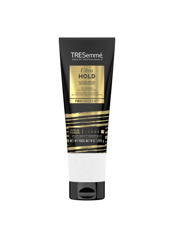 TRESemmé Alcohol-Free Gel Ultra Hold for 24H Frizz Control, with Pro Lock Technology, 9 oz
