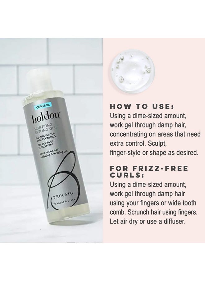Brocato Holdon Sculpting Styling Gel, 8.5 fl oz