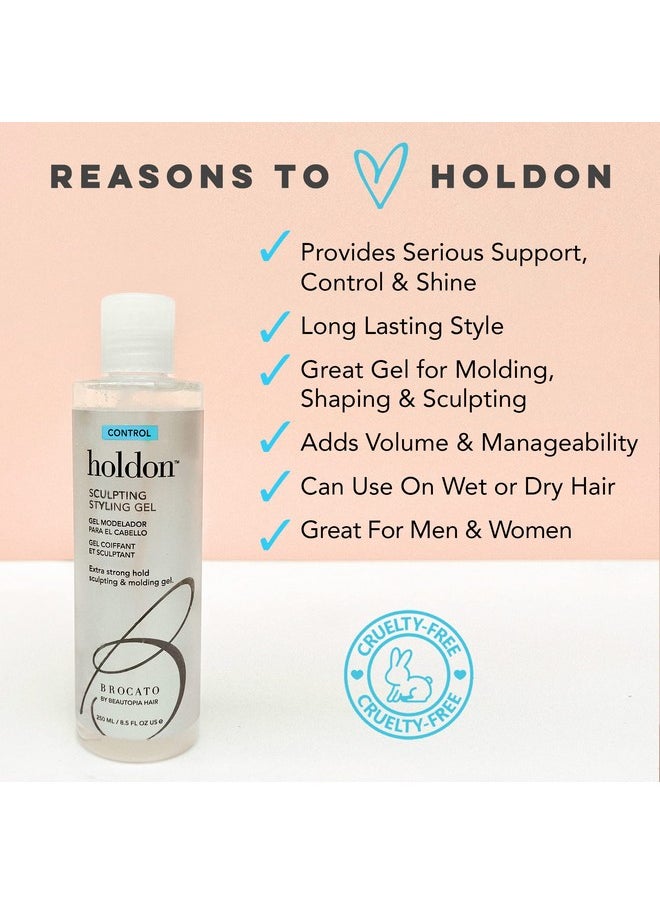 Brocato Holdon Sculpting Styling Gel, 8.5 fl oz