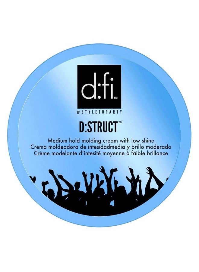 D:fi D:Struct Medium Hold Molding Creme, 2.6 Ounce
