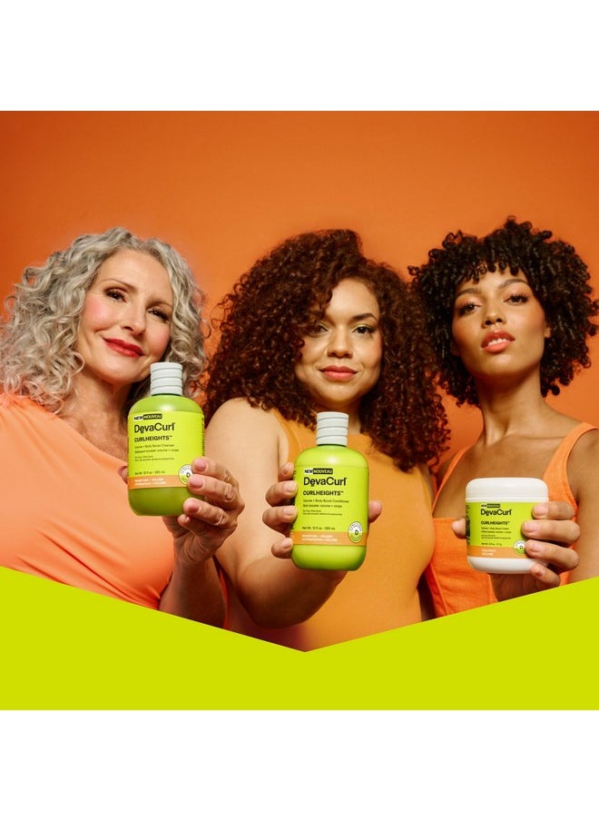 DevaCurl CurlHeights Volume + Body Boost Cream, 6 oz