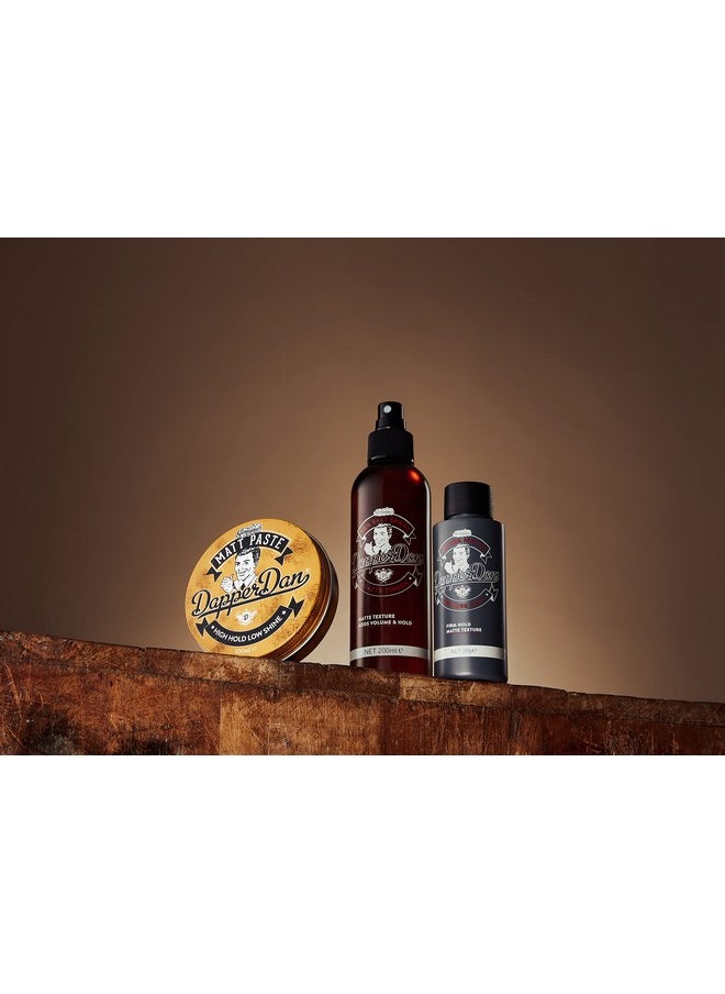 Dapper Dan Matt Paste, High Hold Low Shine Hair Paste for Men, Versatile Hair Product with Flexible Hold for All Styles, Vintage Cologne Fragrance, 1 x 100ml