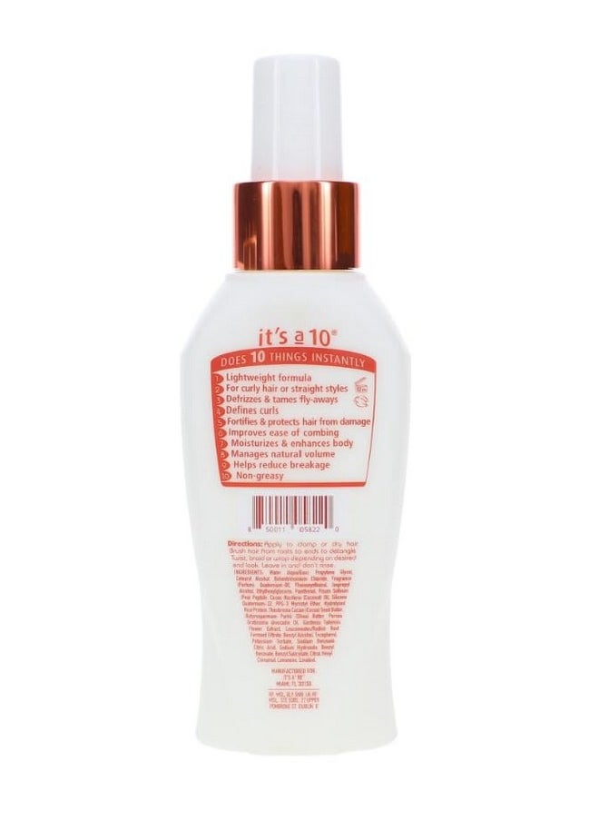 It's a 10 Haircare Miracle Coily Leave-in Product, 4 Ounce