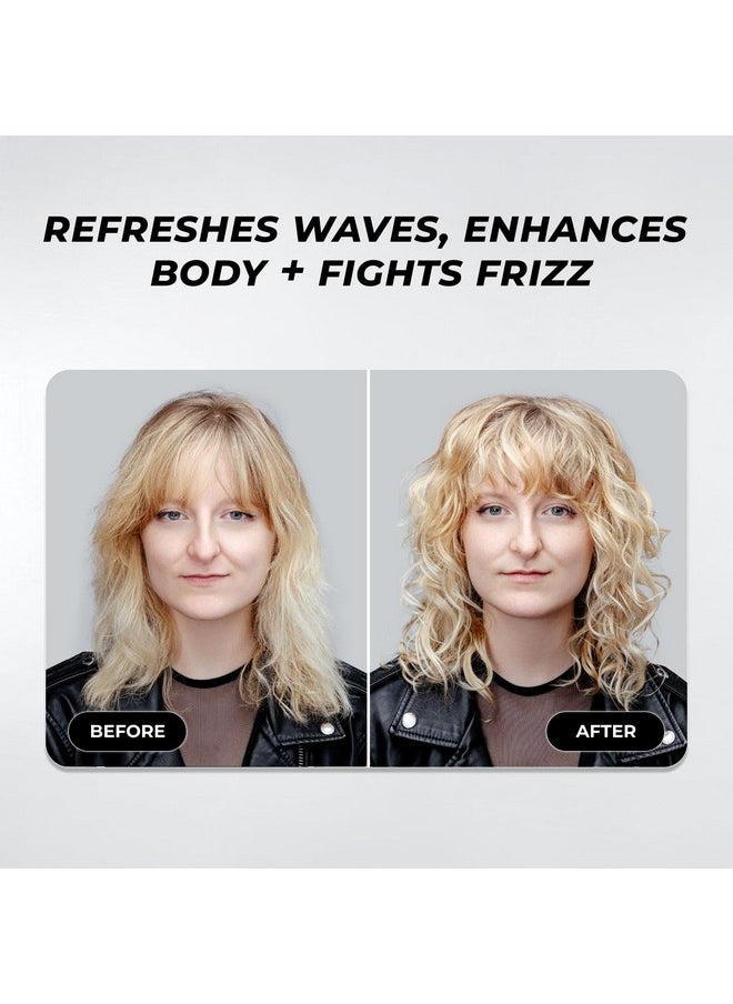 XMONDO Hair Wavetech Wave Revival Mist | Vegan Formula with Pro-Vitamin B5 and Essential Nutrients for Glowing Frizz Free Waves, 8 Fl Oz 1-Pack