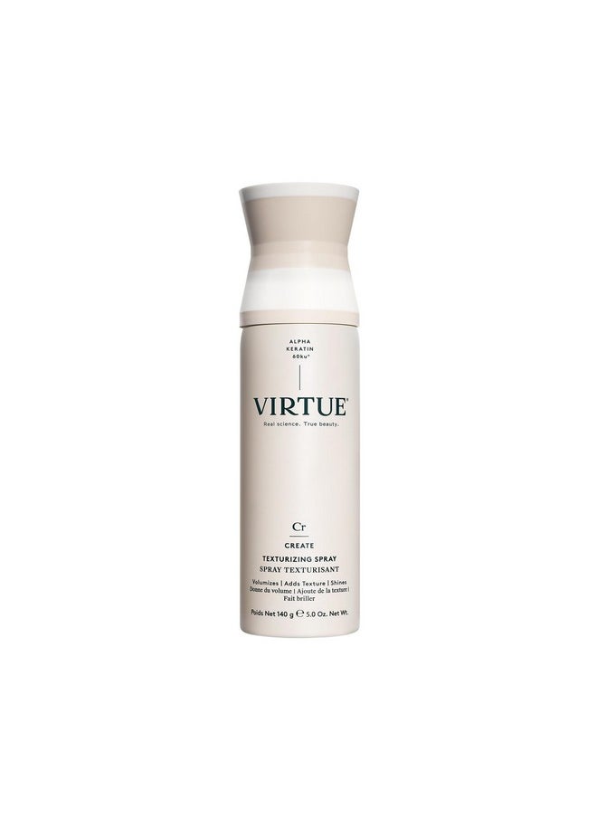 VIRTUE Texturizing Spray, Sulfate Free, Volumizes, Shines, Adds Texture, Color Safe, 5 Oz