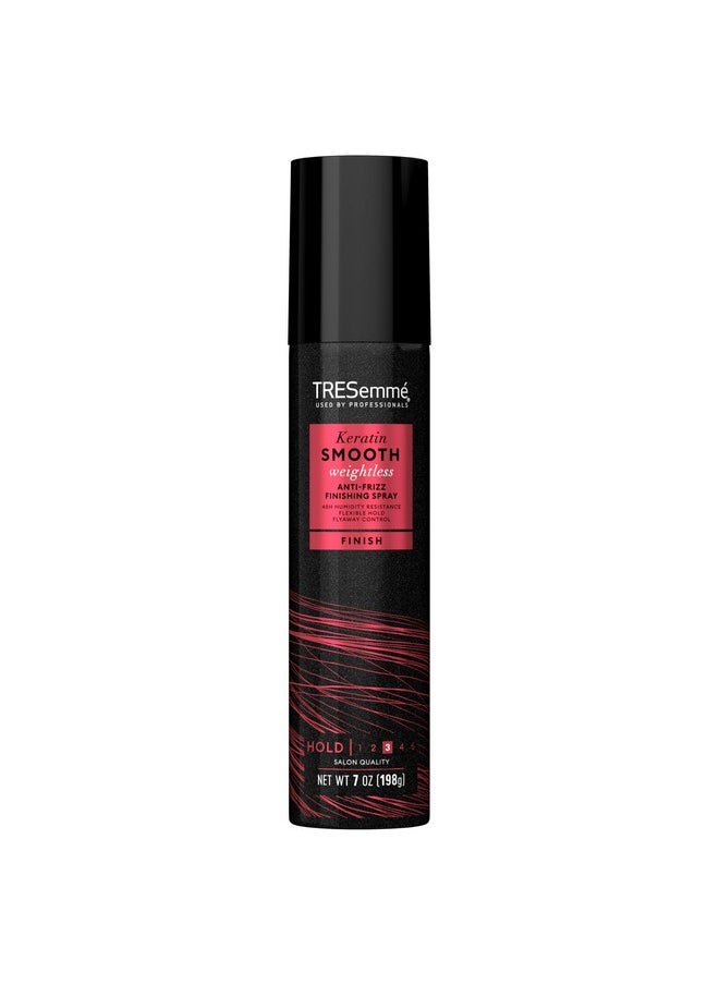 TRESemmé Anti-Frizz Finishing Spray Keratin Smooth for a Flexible Hold, Weightless, 7 Fl Oz