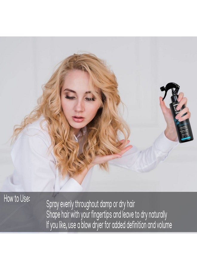 L3 Level 3 Sea Salt Texturizing Spray - Creates Beachy Waves and Texture - Casual Hair Finish