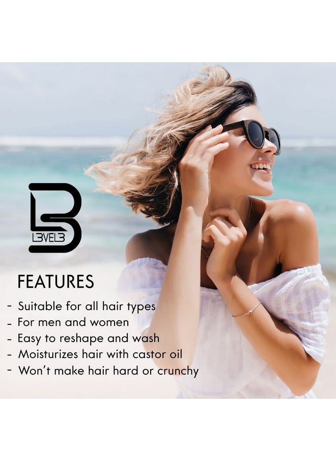 L3 Level 3 Sea Salt Texturizing Spray - Creates Beachy Waves and Texture - Casual Hair Finish
