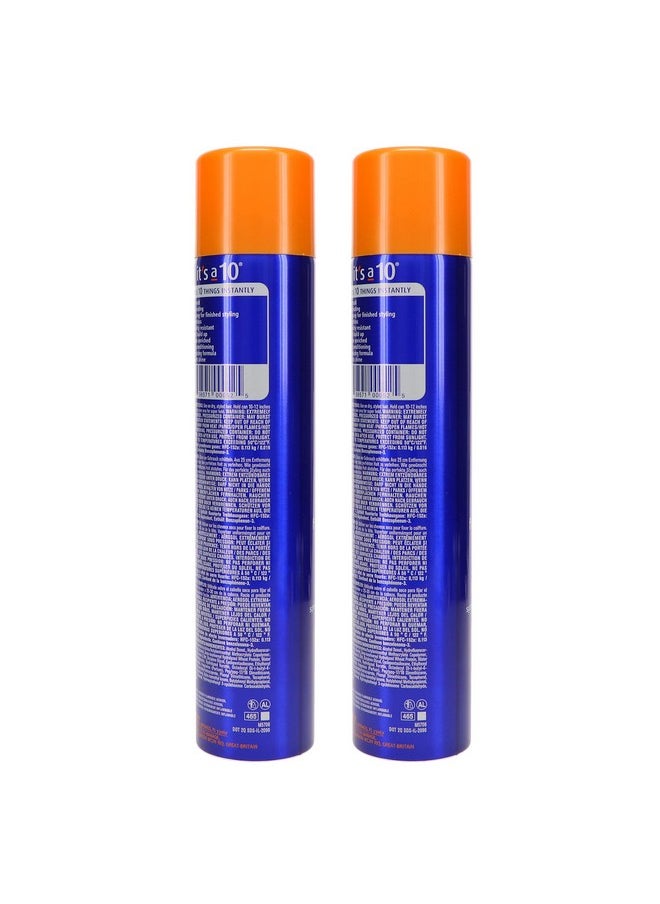 It's a 10 Miracle Super Hold Finishing Spray Plus Keratin, 10 oz (Pack of 2)