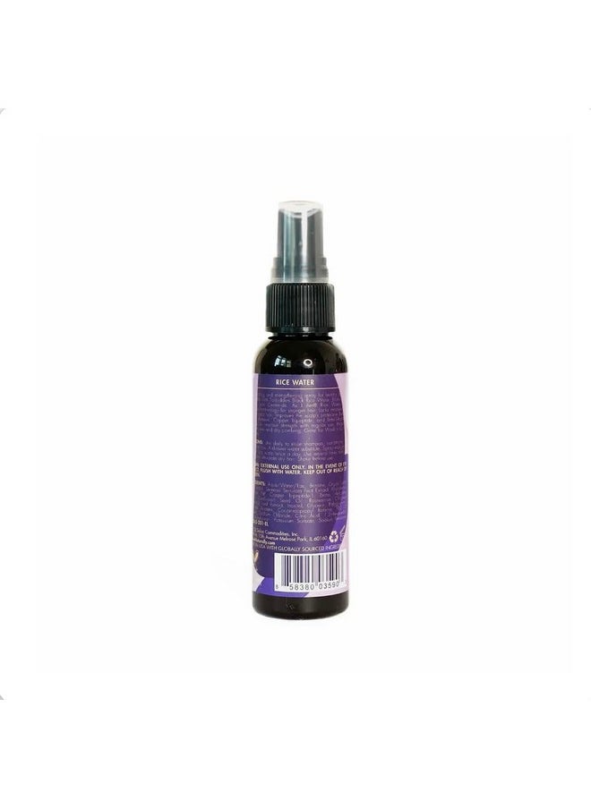 As I Am Hair Spray, Rice Water 2 Fl Oz - with Forbidden Black Rice, Saw Palmetto, Biotin.