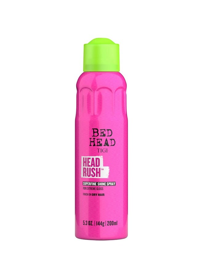 TIGI Bed Head Headrush Shine Hair Spray for Smooth Shiny Hair 5.3 oz