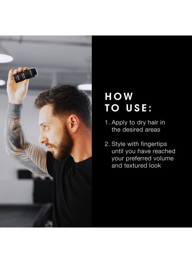 Pacinos Texture Powder - Lightweight Root Lifting Powder with Matte Dry Finish for Texture, Volume & Thickness - Shaker Bottle for Easy Hair Styling, 8g