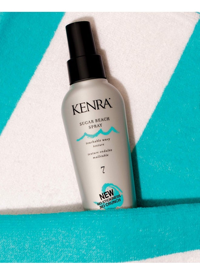 Kenra Sugar Beach Spray 7 | Texturizing Spray | Adds Volume & Texture Without Drying Hair | No Crunch Or Stickiness | All Hair Types | 4 fl. oz