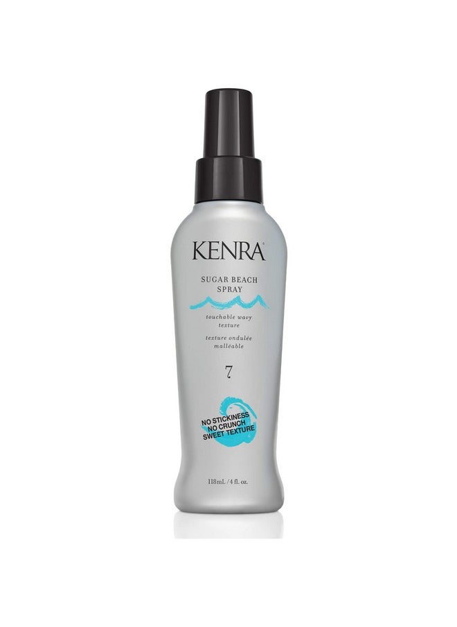 Kenra Sugar Beach Spray 7 | Texturizing Spray | Adds Volume & Texture Without Drying Hair | No Crunch Or Stickiness | All Hair Types | 4 fl. oz