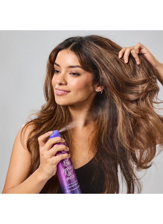 Bumble and bumble. Spray de Mode Flexible Hold Hairspray | Flexible, Brushable Hold + Workability | Curly, Wavy, Straight, Mini Travel Size, 2.7 Ounce