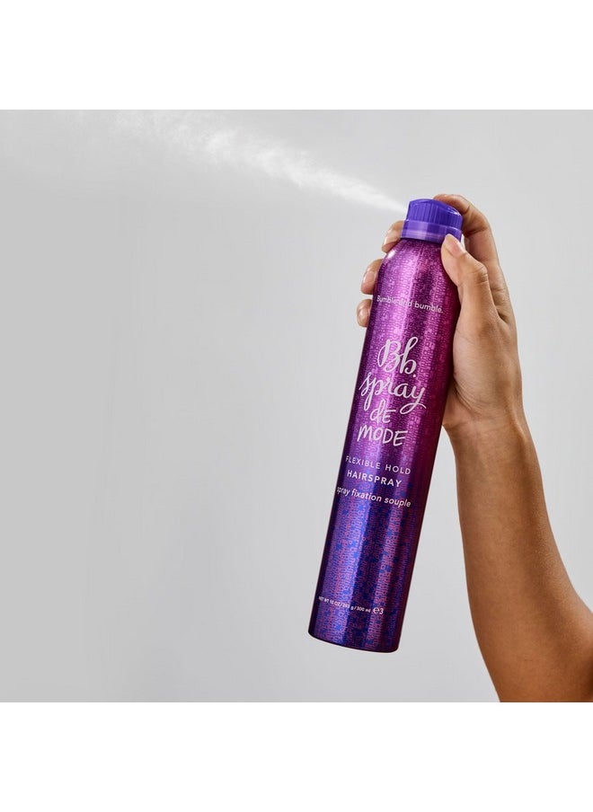Bumble and bumble. Spray de Mode Flexible Hold Hairspray | Flexible, Brushable Hold + Workability | Curly, Wavy, Straight, Mini Travel Size, 2.7 Ounce