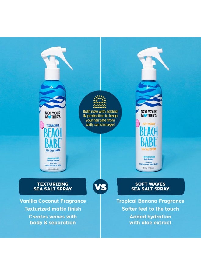 Not Your Mother's Beach Babe Sea Salt Spray (3-Pack) - 8 fl oz - Softening Formula for Effortlessly Soft, Tousled Waves